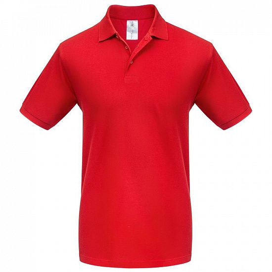 Рубашка поло Heavymill красная - подробное фото