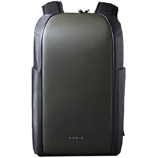 Рюкзак FlipPack, черный с зеленым - подробное фото