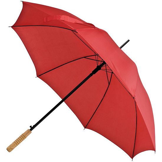 Зонт-трость Lido, красный - подробное фото