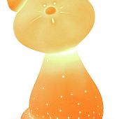 Светильник керамический «Кот» - фото