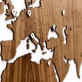 Деревянная карта мира World Map Wall Decoration Exclusive, орех