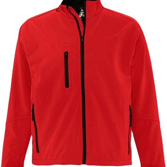 Куртка мужская на молнии RELAX 340, красная - подробное фото