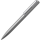 Ручка шариковая Drift Silver, темно-серебристая - фото