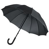 Зонт-трость Lui, черный - фото