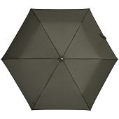 Зонт складной Rain Pro Mini Flat, зеленый (оливковый) - фото