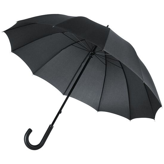 Зонт-трость Lui, черный - подробное фото