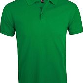 Рубашка поло мужская PRIME MEN 200 ярко-зеленая - фото