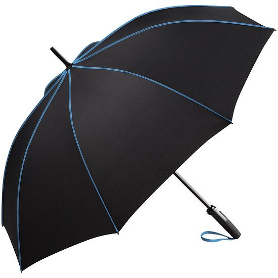 Зонт-трость Seam, голубой - подробное фото