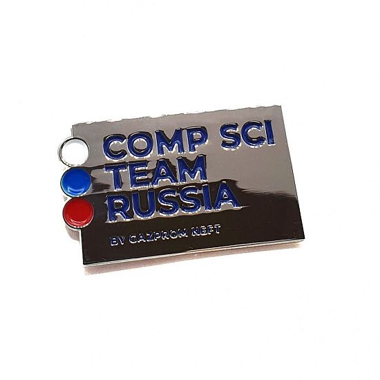 Значок "Comp SCI Team Russia"  - подробное фото