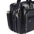 Сумка мужская для ноутбука Piquadro Blue Square, черная