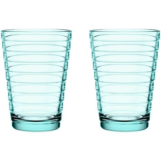 Набор больших стаканов Aino Aalto, бирюзовый - подробное фото
