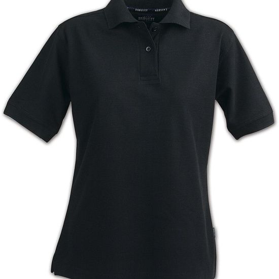 Рубашка поло женская SEMORA, черная - подробное фото