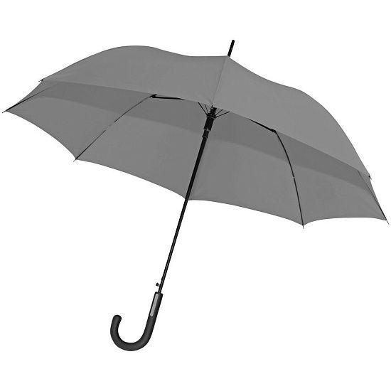 Зонт-трость Glasgow, серый - подробное фото