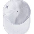 Бейсболка Unit Snapback с прямым козырьком, белая
