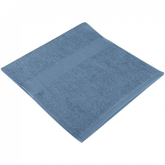 Полотенце Soft Me Small, дымчато-синее - подробное фото