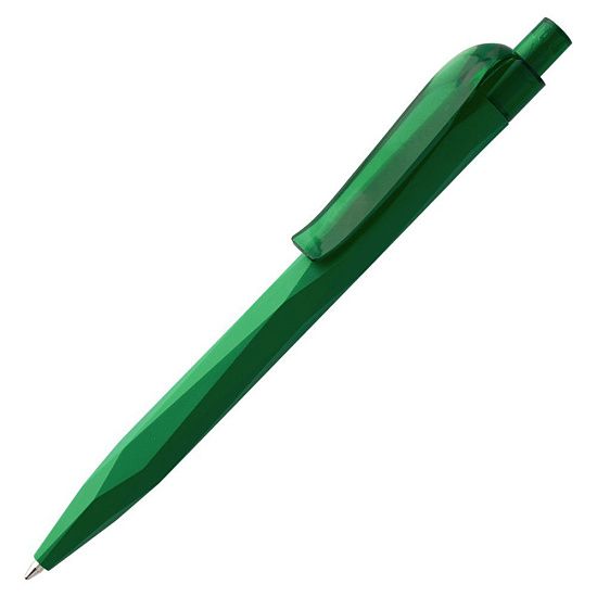 Ручка шариковая Prodir QS20 PMT-T, зеленая - подробное фото