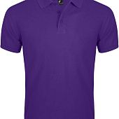 Рубашка поло мужская PRIME MEN 200 темно-фиолетовая - фото