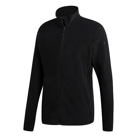 Куртка флисовая мужская Tivid, черная - подробное фото