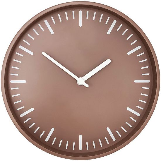 Часы настенные Bijou, серо-бежевые - подробное фото