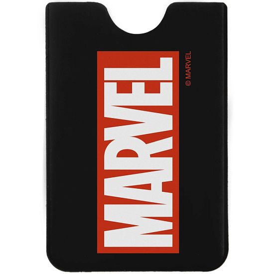 Чехол для карточки Marvel, черный - подробное фото