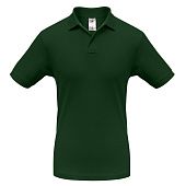 Рубашка поло Safran темно-зеленая - фото