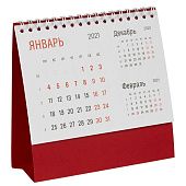 Календарь настольный Nettuno, красный - фото