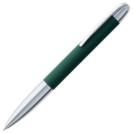 Ручка шариковая Arc Soft Touch, зеленая - подробное фото