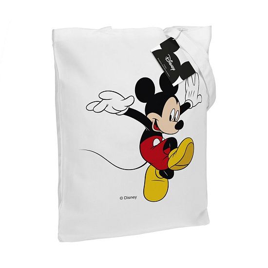 Холщовая сумка «Микки Маус. Fun», белая - подробное фото