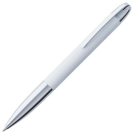 Ручка шариковая Arc Soft Touch, белая - подробное фото