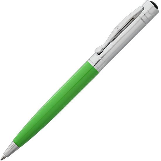 Ручка шариковая Promise, зеленая - подробное фото