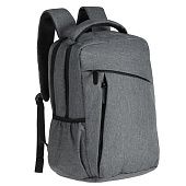 Рюкзак для ноутбука The First, серый - фото