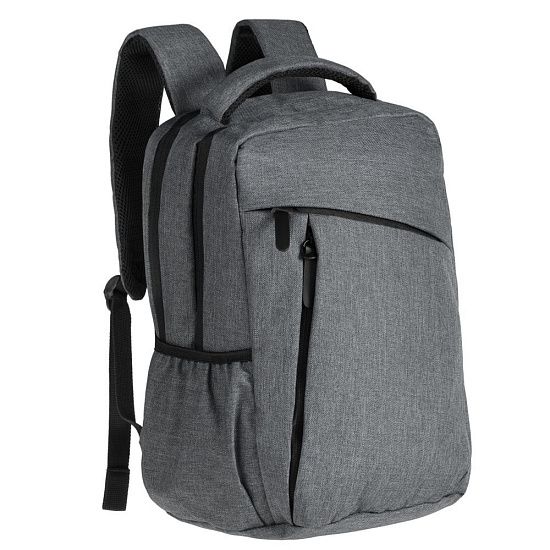 Рюкзак для ноутбука The First, серый - подробное фото
