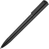Ручка шариковая Split Black Neon, черная - фото