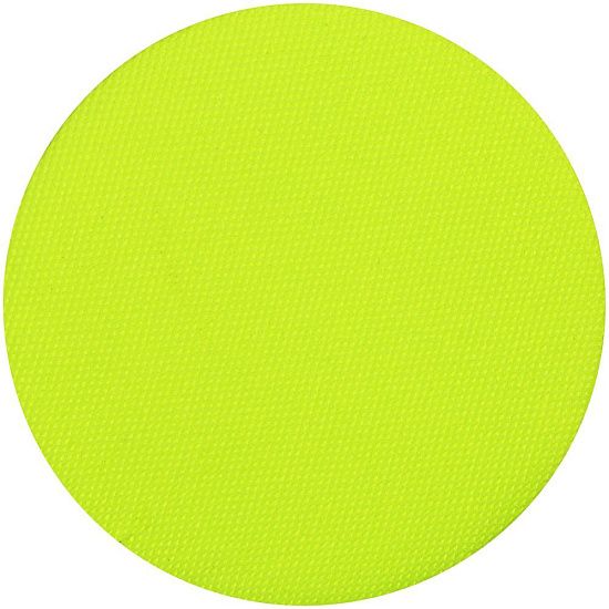 Наклейка тканевая Lunga Round, M, желтый неон - подробное фото