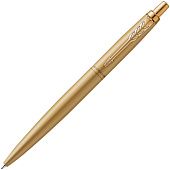 Ручка шариковая Parker Jotter XL Monochrome Gold, золотистая - фото