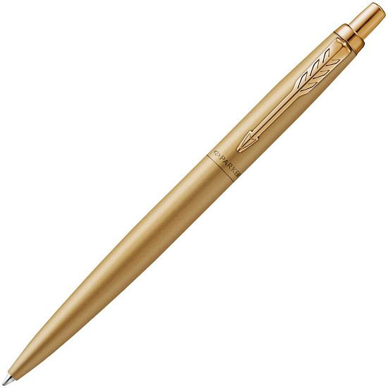 Ручка шариковая Parker Jotter XL Monochrome Gold, золотистая - подробное фото