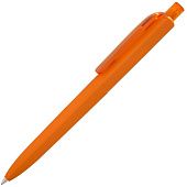 Ручка шариковая Prodir DS8 PRR-Т Soft Touch, оранжевая - фото