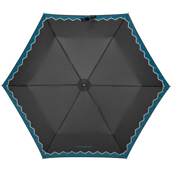 Зонт складной C Collection, черный - подробное фото