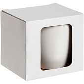 Коробка для кружки Window, белая - фото