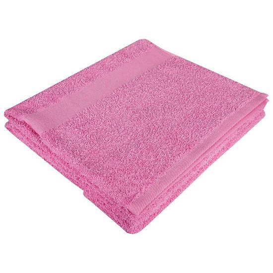 Полотенце махровое Soft Me Large, розовое - подробное фото