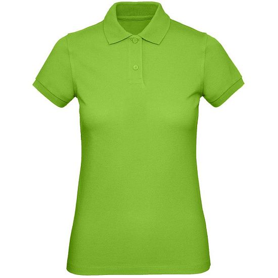 Рубашка поло женская Inspire, зеленое яблоко - подробное фото
