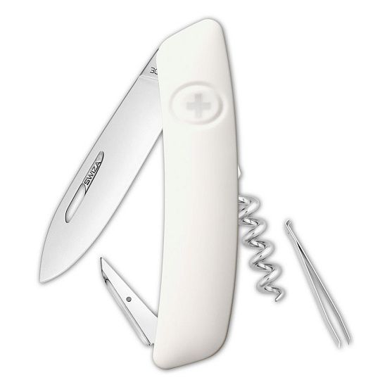 Швейцарский нож D01, белый - подробное фото