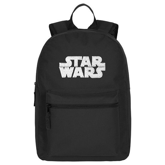 Рюкзак с люминесцентной вышивкой Star Wars, черный - подробное фото