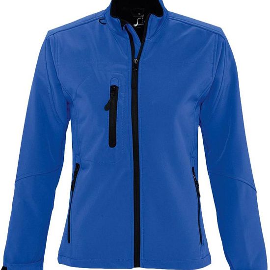 Куртка женская на молнии ROXY 340 ярко-синяя - подробное фото