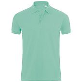Рубашка поло мужская PHOENIX MEN, зеленая мята - фото