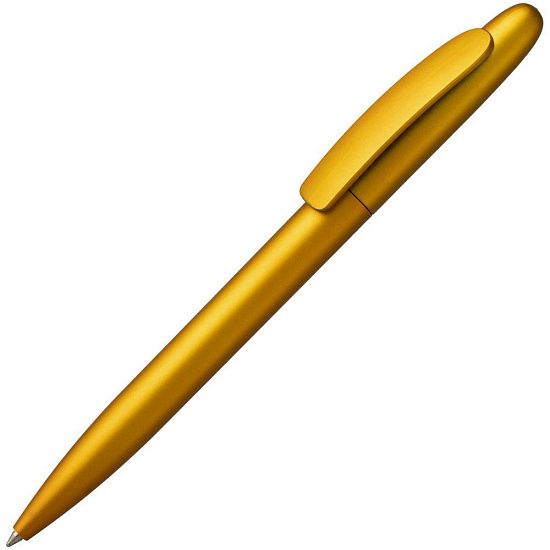 Ручка шариковая Moor Silver, желтая - подробное фото