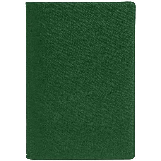 Обложка для паспорта Devon, темно-зеленый - подробное фото