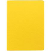 Блокнот Verso в клетку, желтый - фото
