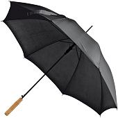 Зонт-трость Lido, черный - фото