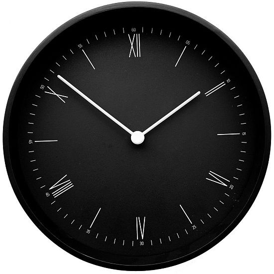 Часы настенные Hardy, черные - подробное фото